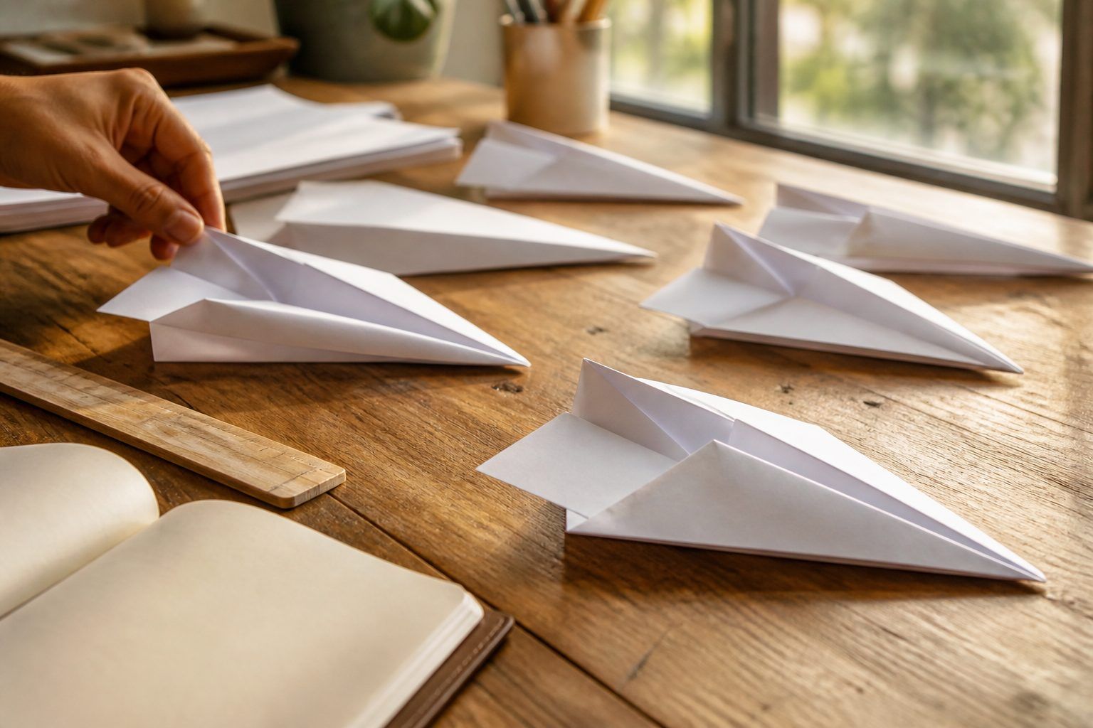 Faire voler les avions en origami plus loin et plus droit