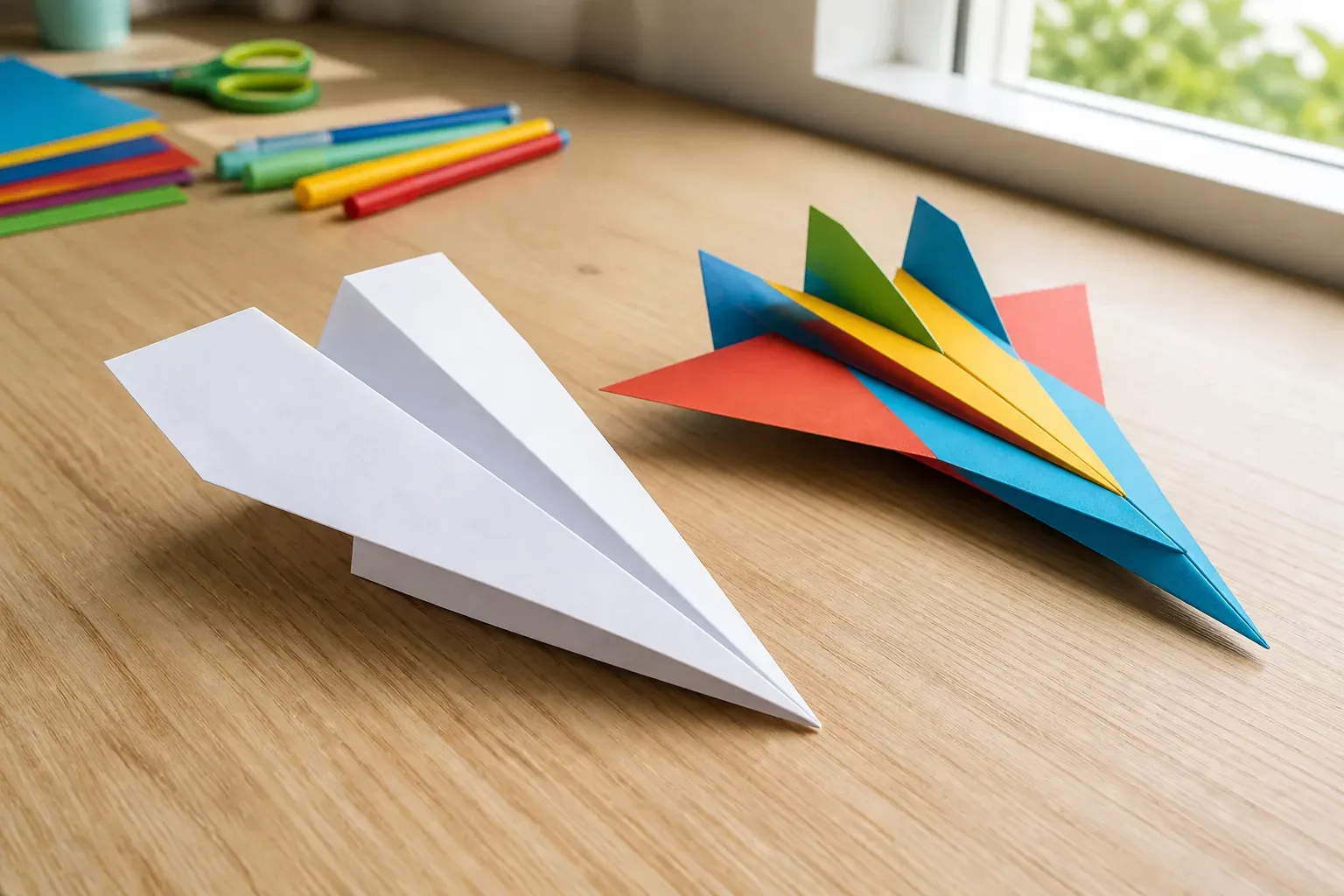 Les avions origami qui volent bien se plient en quelques gestes