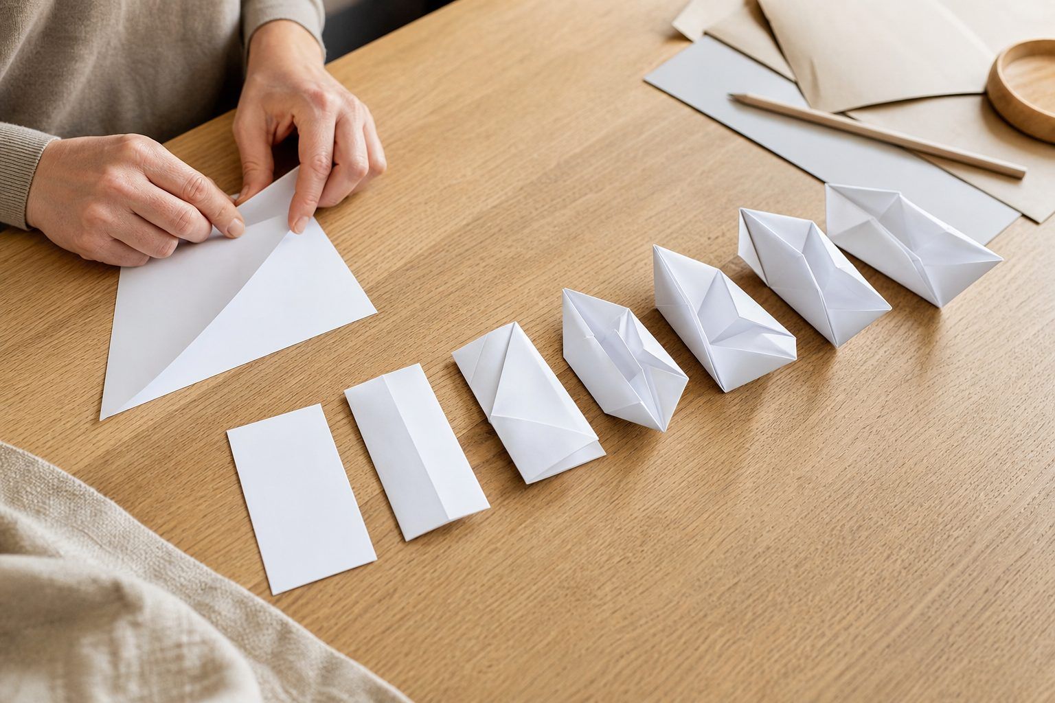 Comment faire un bateau en papier : les 10 étapes de pliage