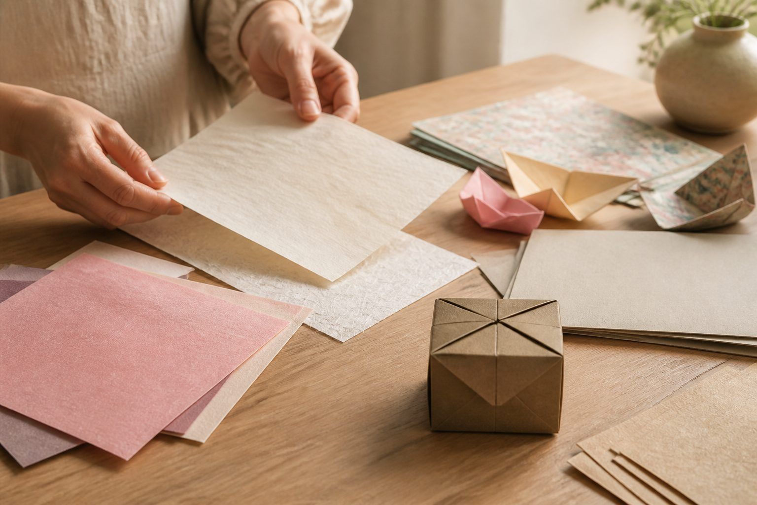 Quel papier choisir pour une boîte solide et jolie ?
