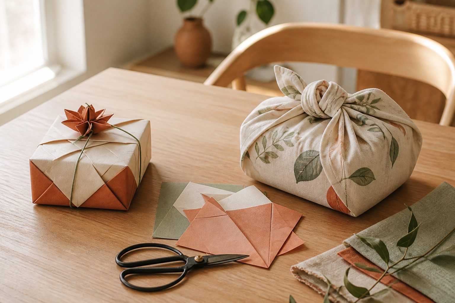 Emballage cadeau origami ou furoshiki : quelle option choisir ?
