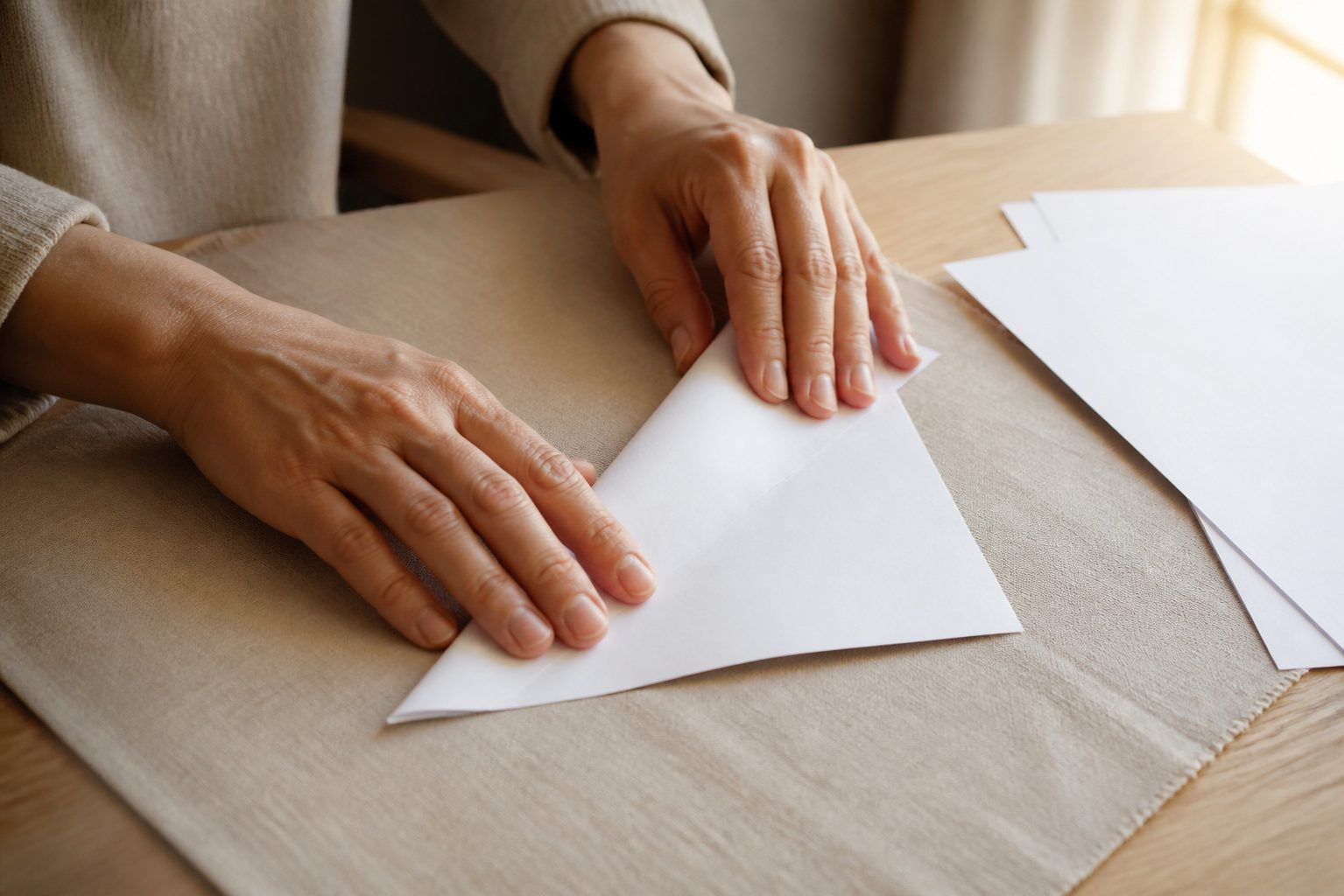 Comment faire un origami avec une feuille A4 ou rectangulaire ?