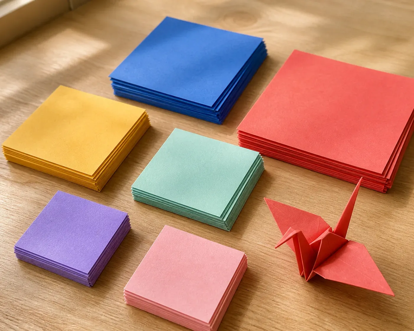 Quelle feuille origami choisir pour des pliages réussis ?