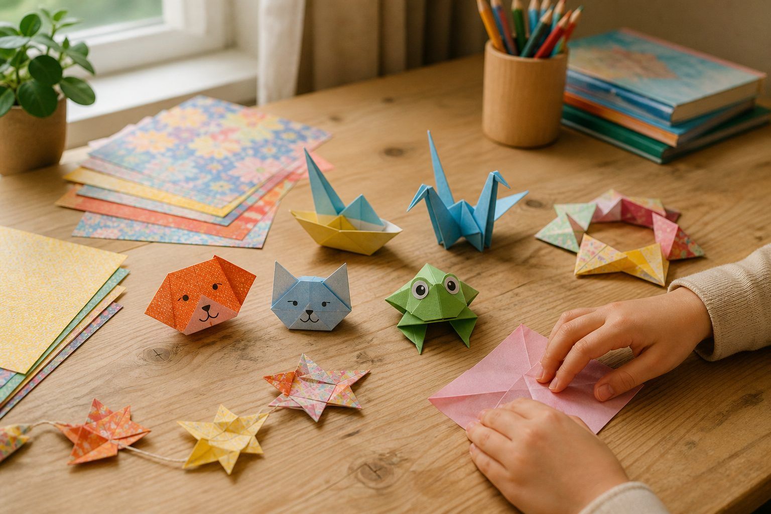 Des idées d’origamis faciles pour jouer, décorer ou apprendre