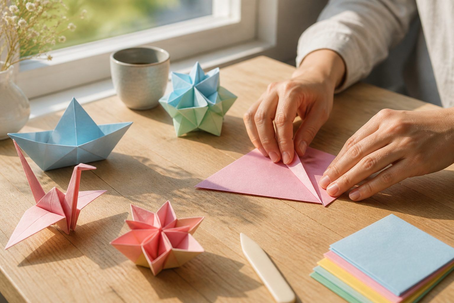 Comment faire de l'origami : les bases du pliage en papier