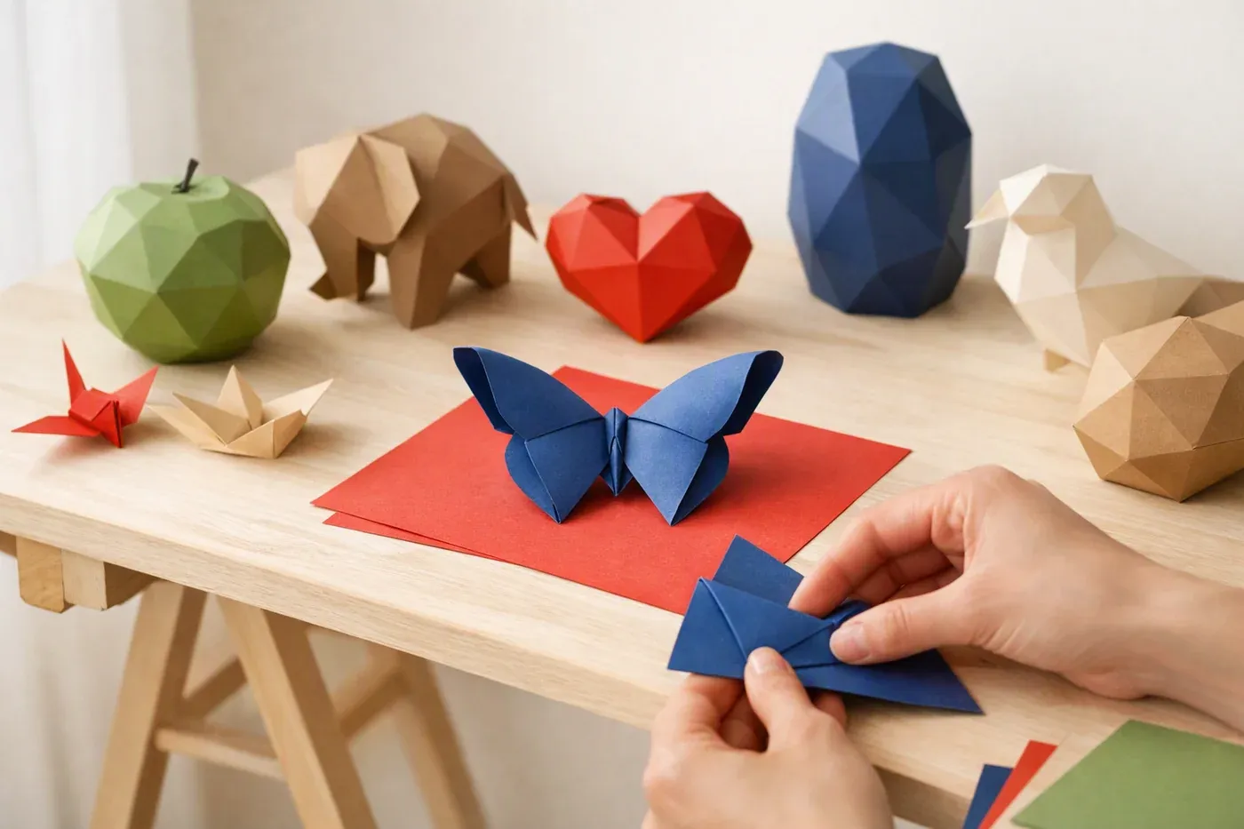 Origami papillon : le pliage simple qui prend vie