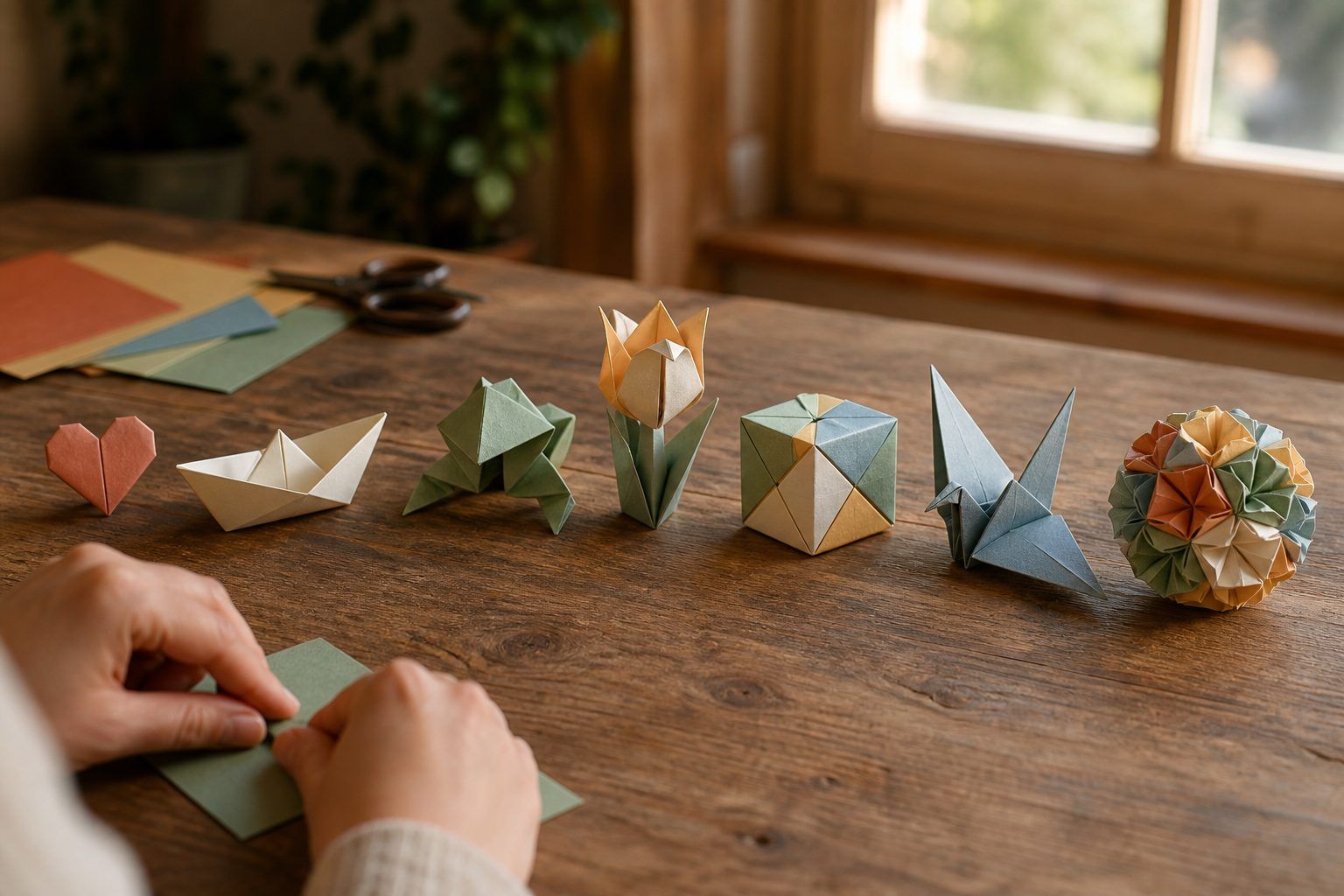 7 modèles d’origami 3D faciles à faire, du plus rapide au plus patient