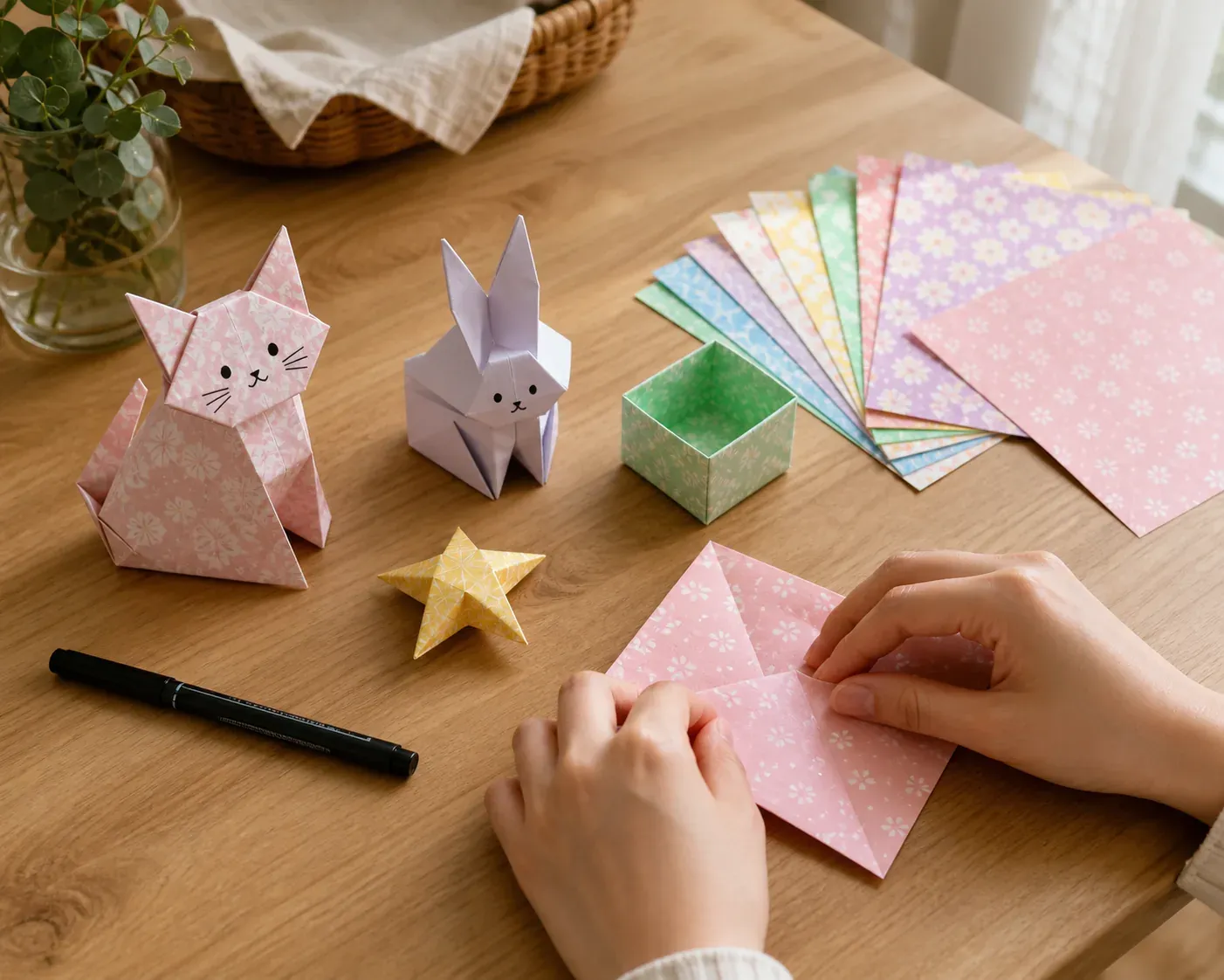 Origami facile kawaii : des modèles mignons et superfaciles