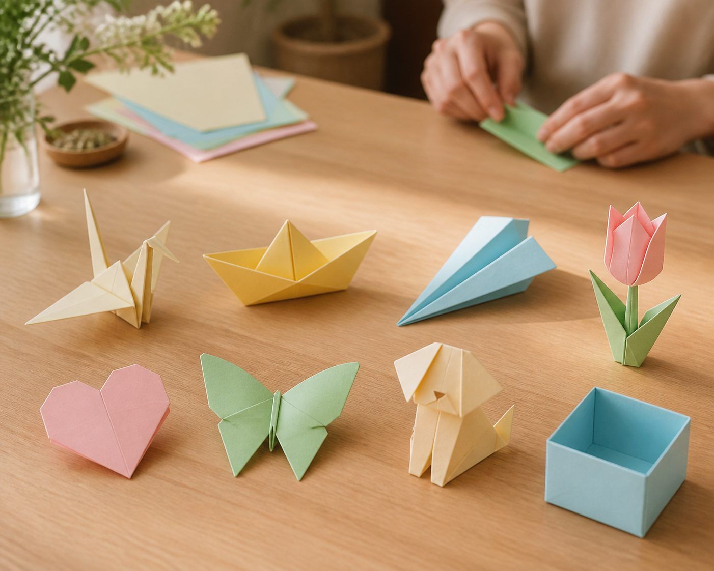 8 idées d’origamis faciles à essayer