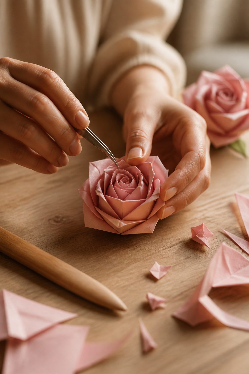 Pétales irréguliers, centre bloqué : les corrections qui sauvent la rose