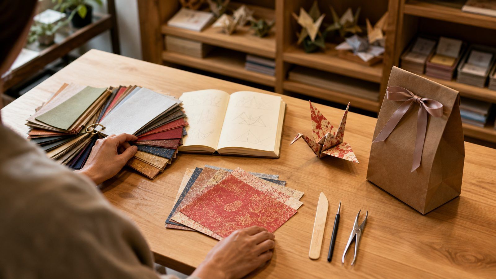 Préparer son premier achat dans un origami shop en 5 étapes