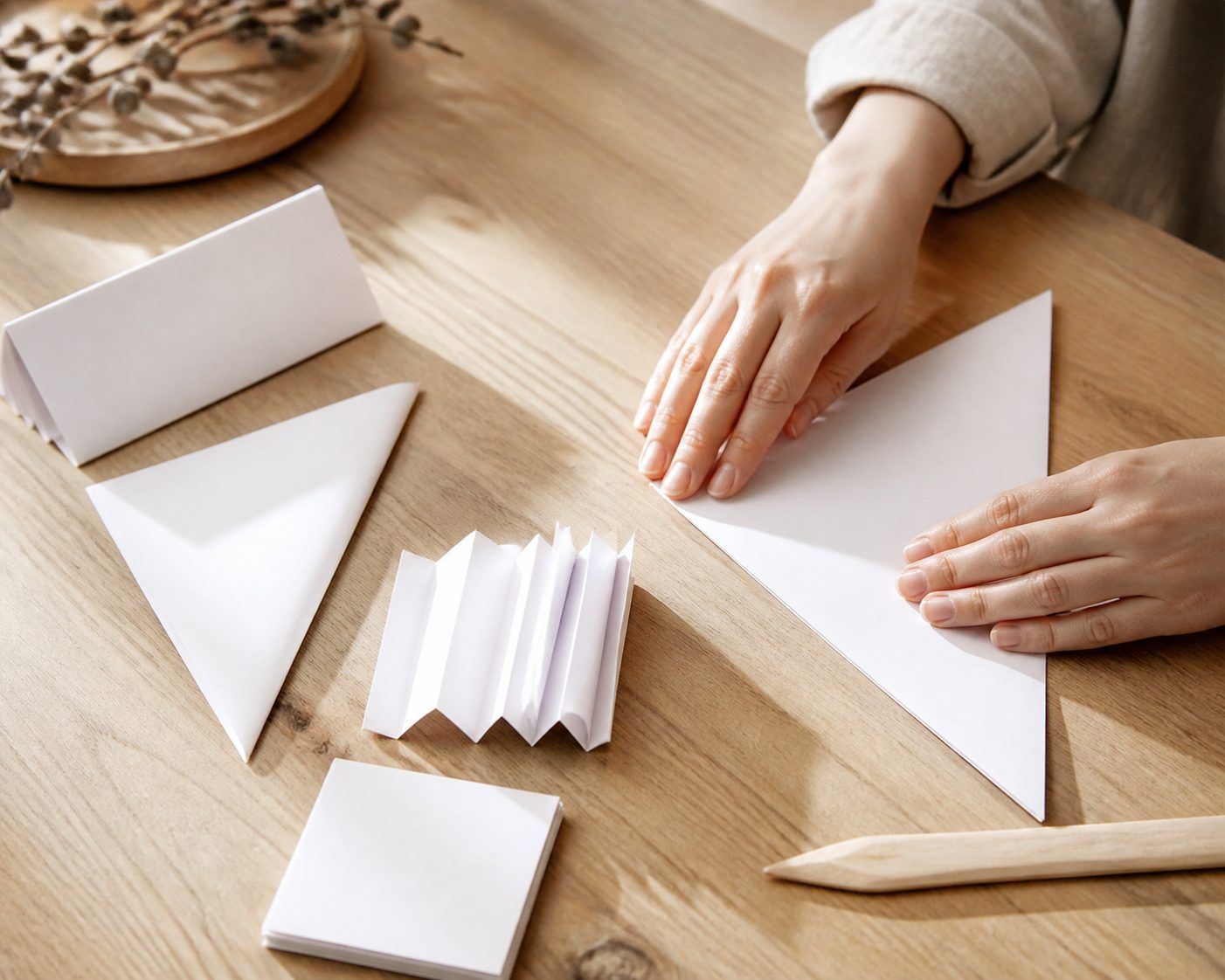 Comment plier du papier proprement : les techniques de base