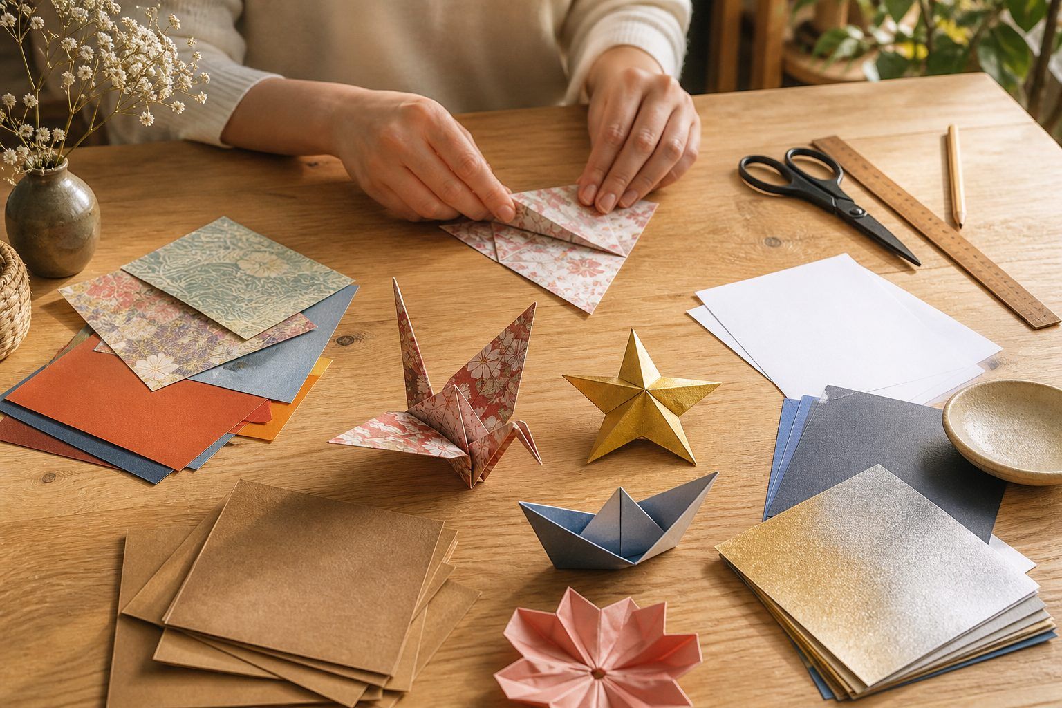 Quel papier et quel budget prévoir pour faire des origamis ?