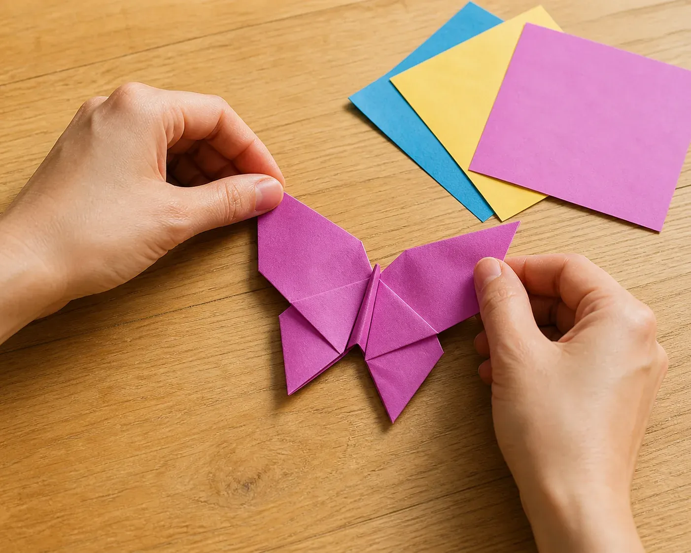 Ce tuto Origami facile vous aide à plier vos premières figures